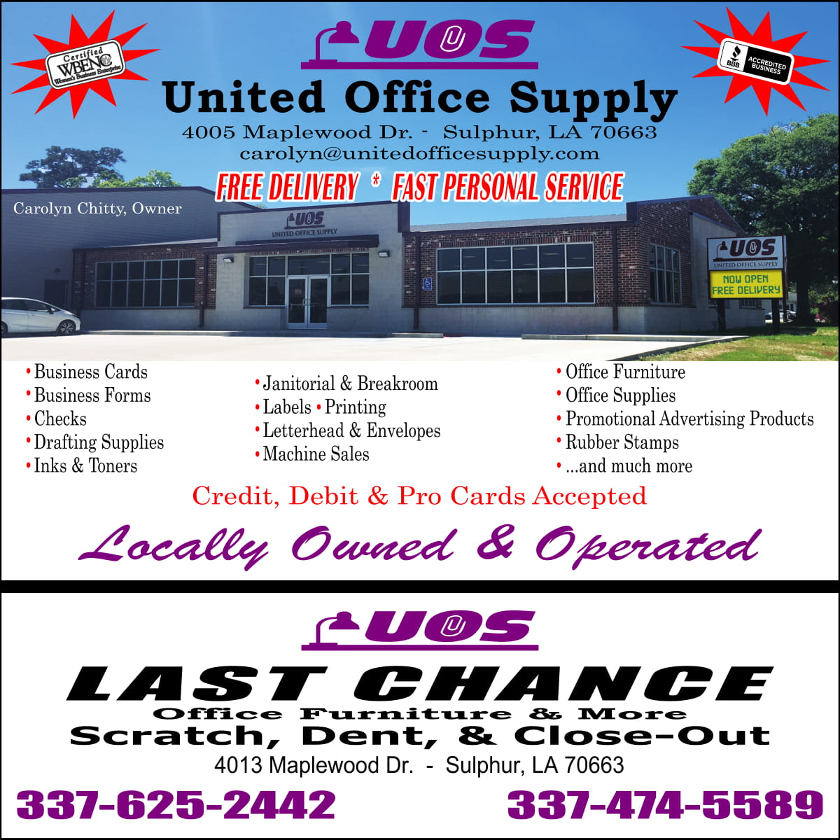 Office Supplies & Products United Office Supply & Equipment Co. Inc.